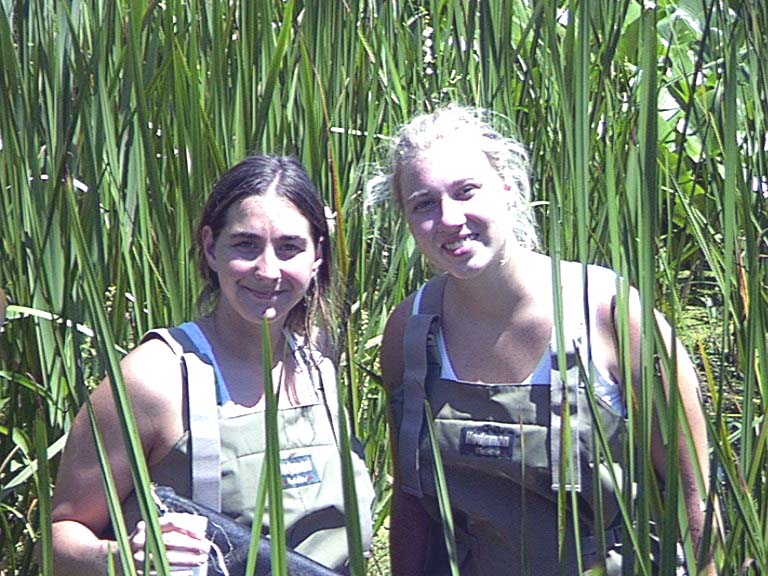 Amanda and Abbi, Patricia Heithaus 2001
