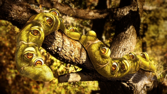 Ultraphyte on a branch