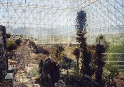 pic of desert in biosphere