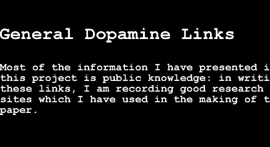 General Dopamine Links