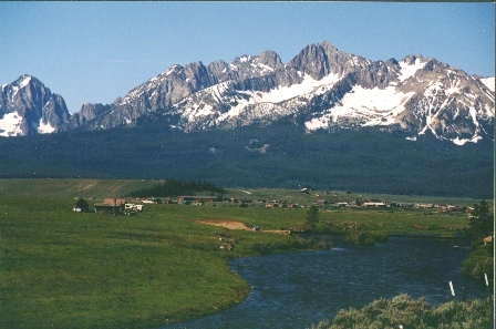 Sawtooth Mountains, Idaho.